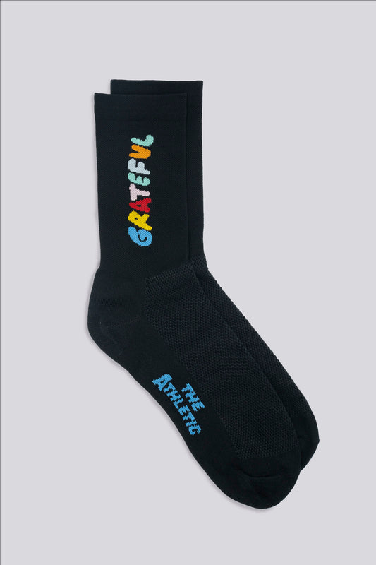 Grateful socks in black