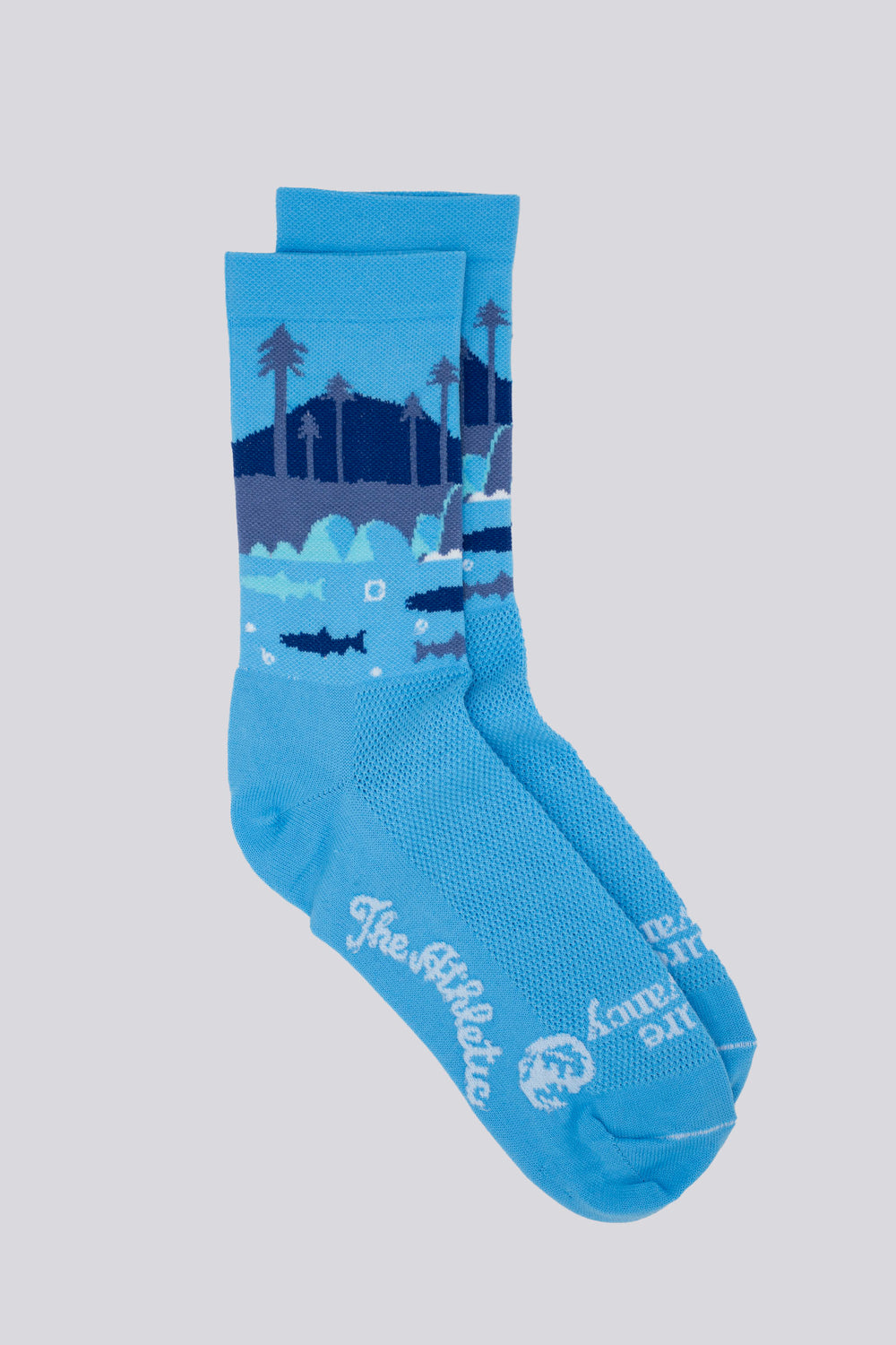 The Athletic Community's Custom Sock Program offers high-quality, eco-friendly socks made in the USA, ideal for cycling teams, running clubs, corporate gifts, or large family events.  You can submit your design or logo, and their team will collaborate with you to create the perfect custom socks