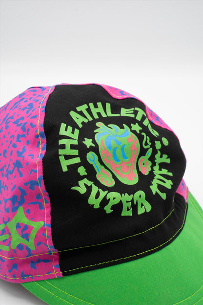 The Athletic SUPER TUFF Bad Boy Strawberry Cycling Cap