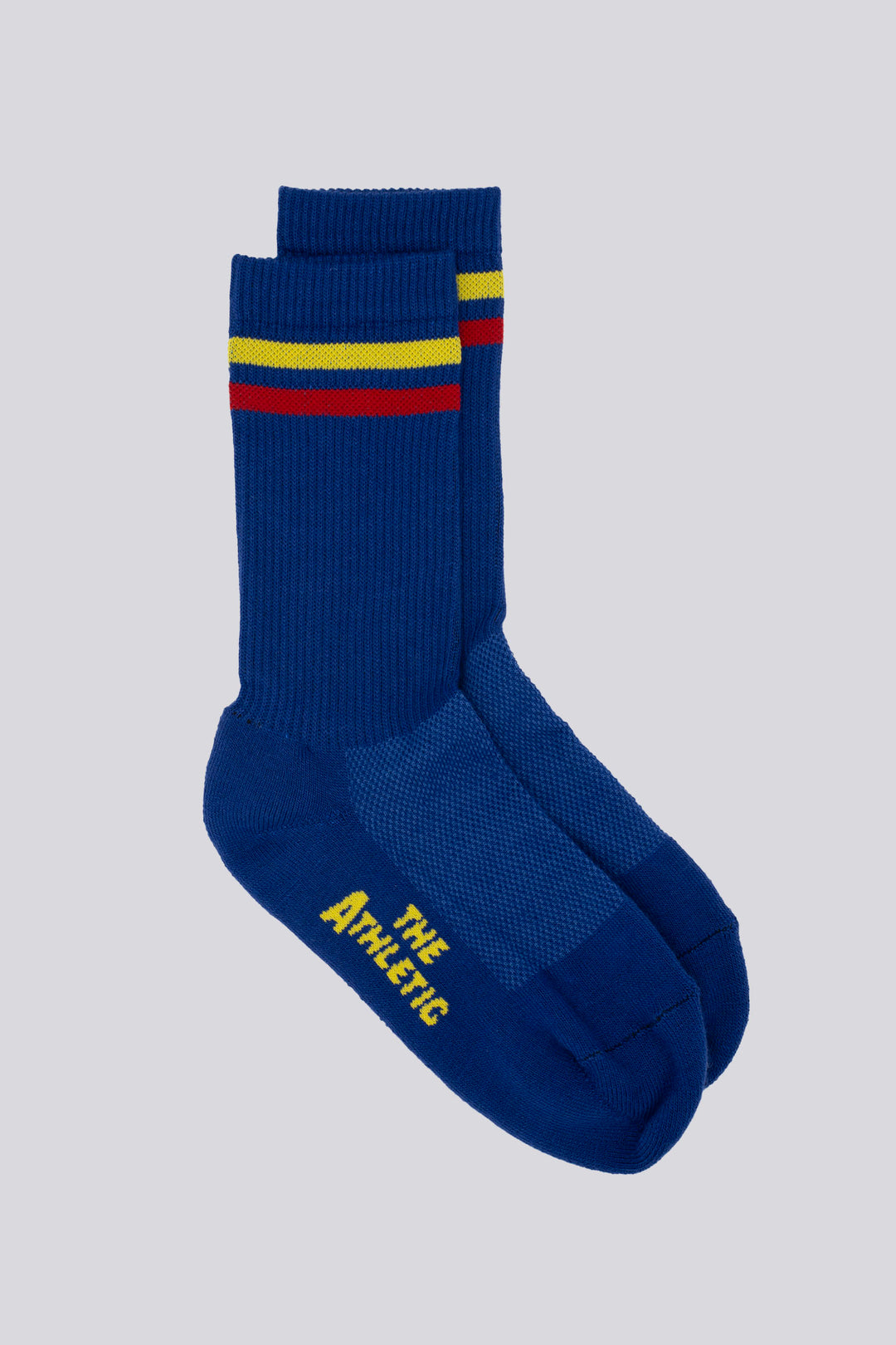 The Viva Ecuador Crew Socks are designed for comfort and performance, featuring a 6" cuff and a fully padded footbed. Ideal for running, hiking, cycling, or casual wear, these socks are made in the USA from recycled fibers, combining durability with sustainability