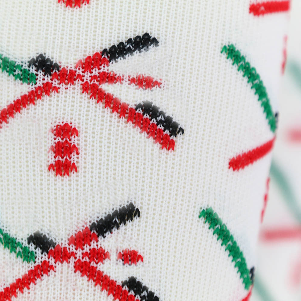 Final Sale - PDX Football Fan Socks White