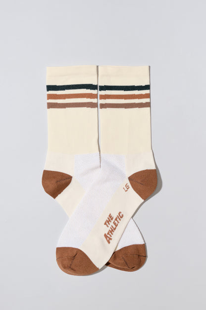 Wavy Stripes Earthtone Socks